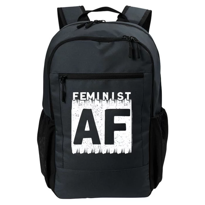 Feminist Af Feminism Funny Gift Daily Commute Backpack