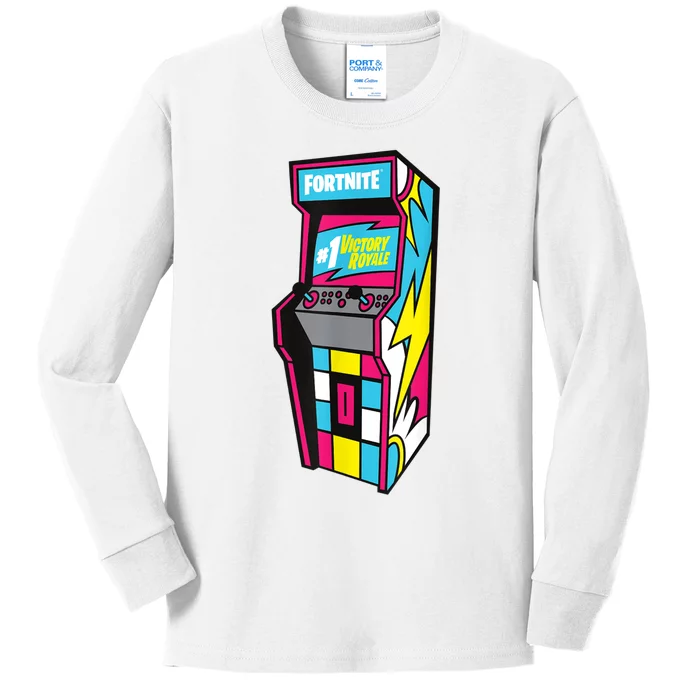 Fortnite Arcade Kids Long Sleeve Shirt