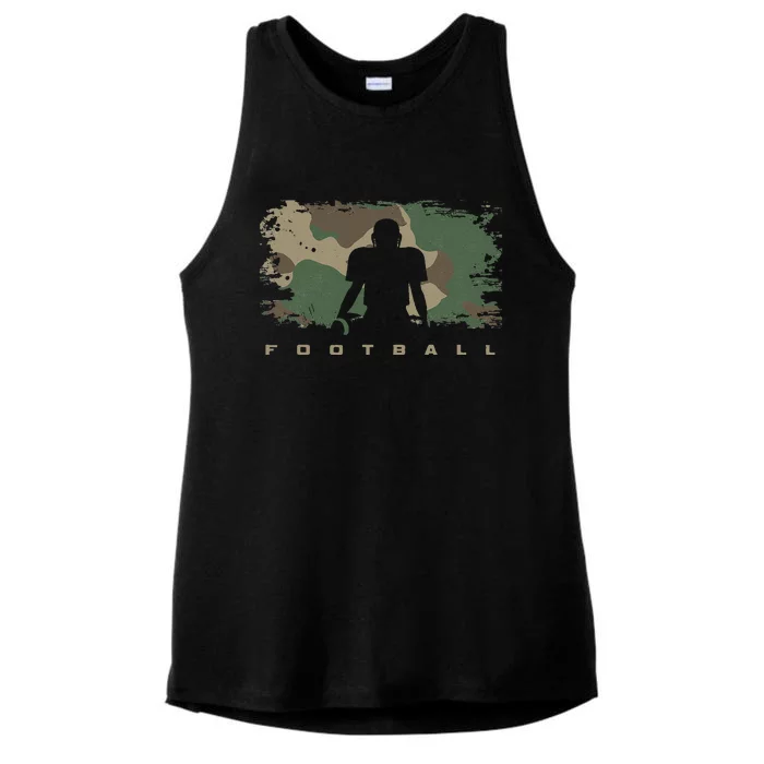 Football Apparel Football Ladies Tri-Blend Wicking Tank