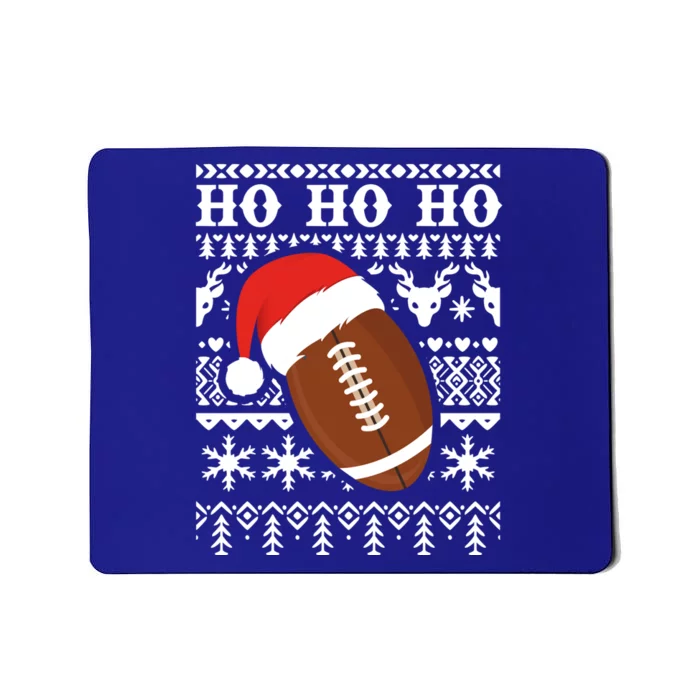 Funny American Football Ugly Christmas Sweater Xmas Gift Mousepad