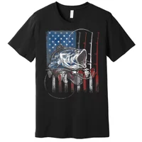 American Flag Fishing Rod Usa Essential T-Shirt for Sale by tolivia