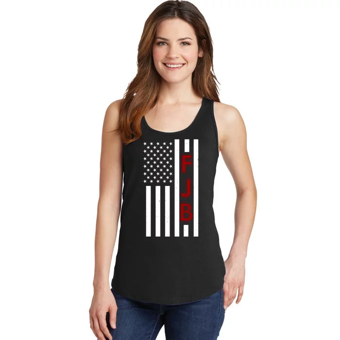 FJB American Flag Ladies Essential Tank