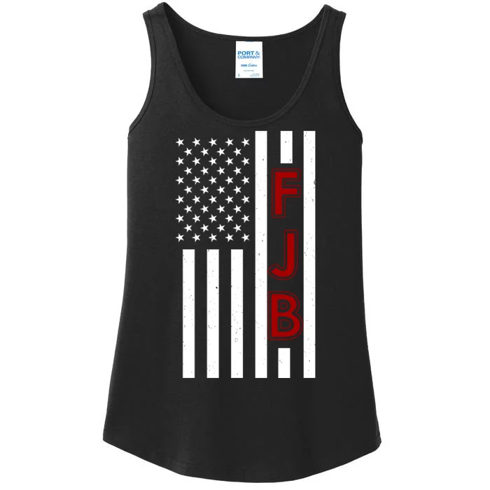 FJB American Flag Ladies Essential Tank