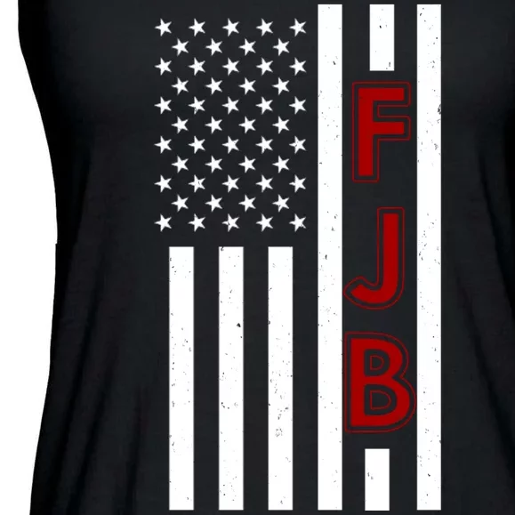 FJB American Flag Ladies Essential Flowy Tank