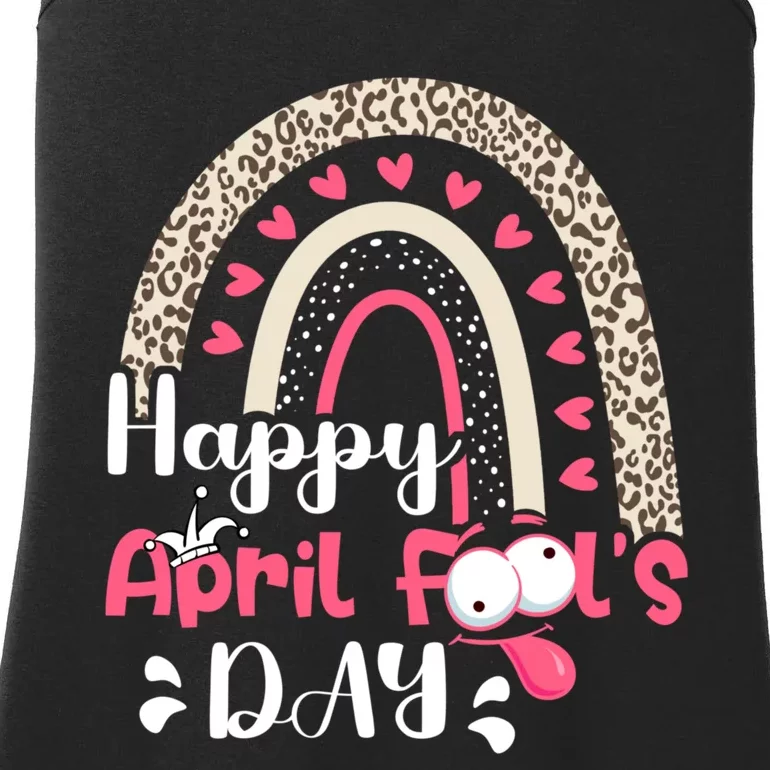 Funny April Fools Day Pranks Rainbow Quote April Fool's Day Ladies Essential Tank