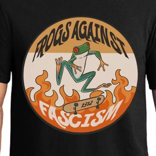 Frogs Against Fascism Pajama Set