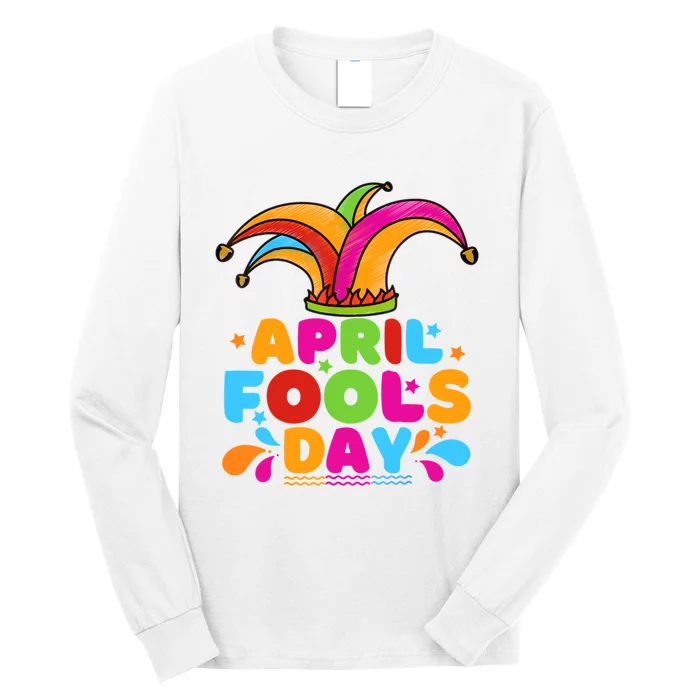 Funny April Fools Day 1st April Jokes Happy April Fools Day Long Sleeve Shirt