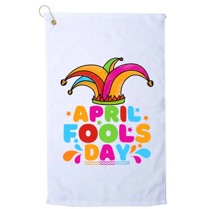 Funny April Fools Day 1st April Jokes Happy April Fools Day Platinum Collection Golf Towel