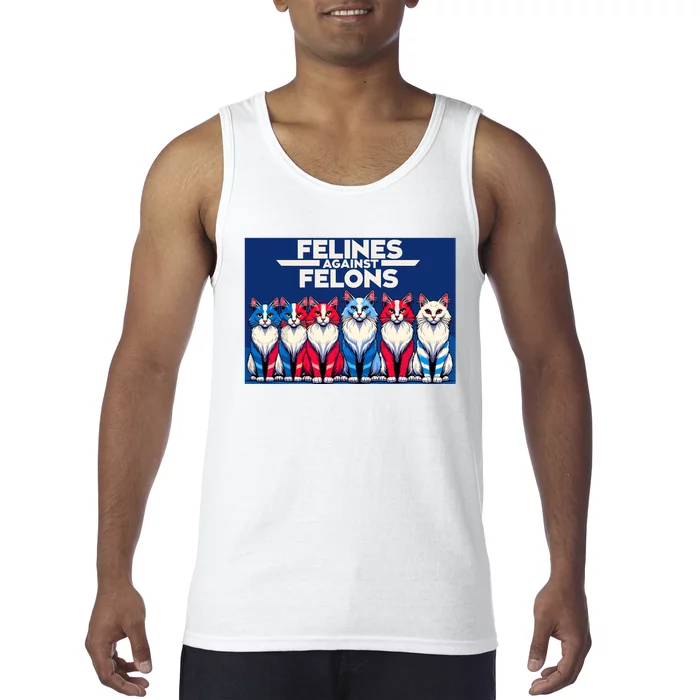 Felines Against Felons Tank Top