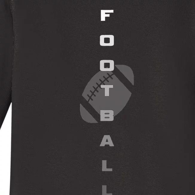 Football Apparel Football Baby Long Sleeve Bodysuit