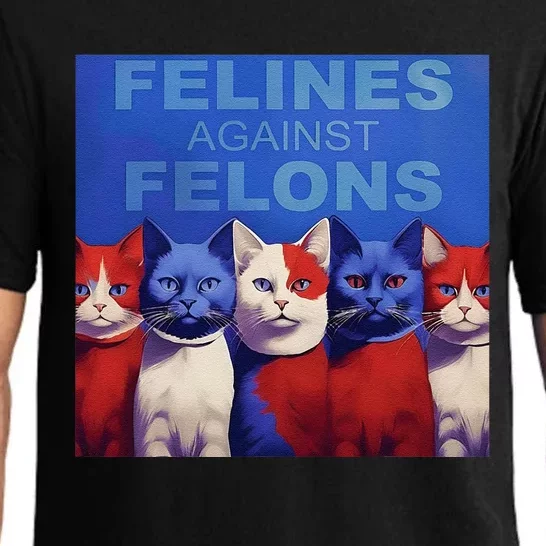 Felines Against Felons Pajama Set