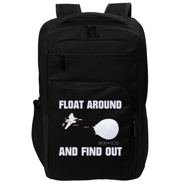 Float Around Find Out Impact Tech Backpack