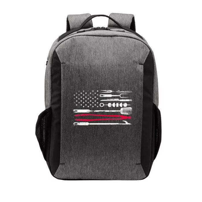 Funny American Flag Grilling Tools BBQ Grill Barbecue Tool Vector Backpack