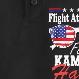 Flight Attendants For Kamala Harris 2024 For President Dry Zone Grid Performance Polo