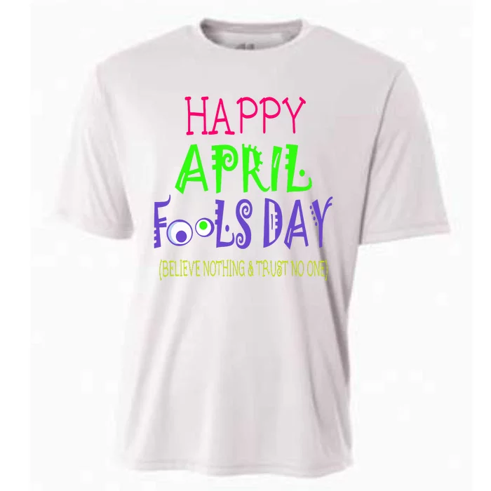 Funny April Fools Day April 1st Joke Pranks Cooling Performance Crew T-Shirt