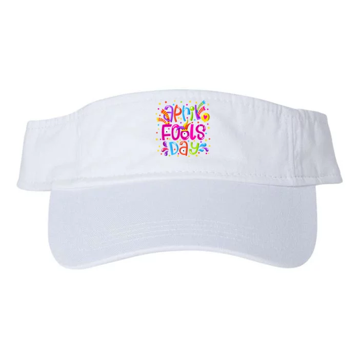 Funny April Fools Day Valucap Bio-Washed Visor