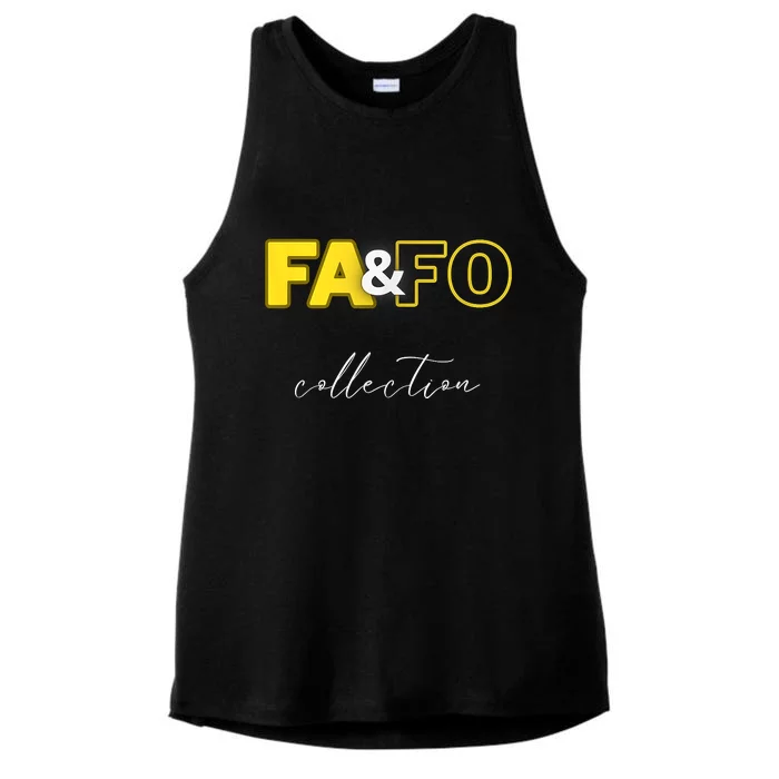 Fool Around & Find Out Collection Ladies Tri-Blend Wicking Tank