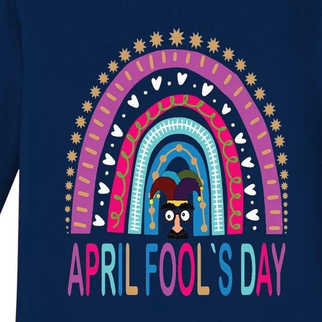 Funny April Fools Day Pranks Kit 1st April Jokes Baby Long Sleeve Bodysuit