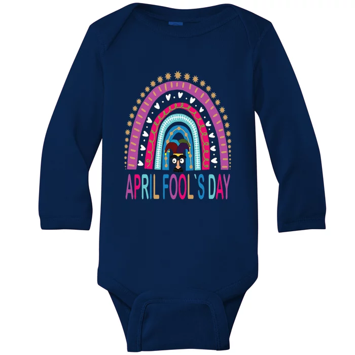 Funny April Fools Day Pranks Kit 1st April Jokes Baby Long Sleeve Bodysuit