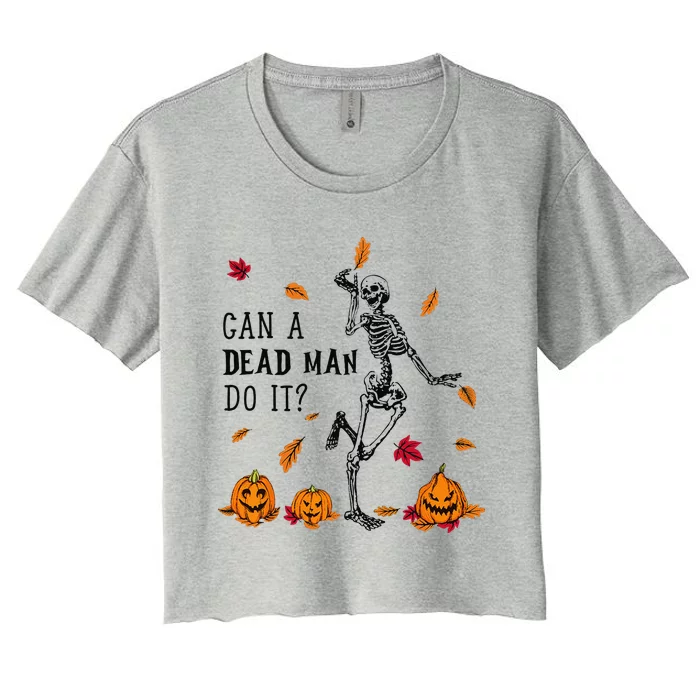 Funny Aba Fall Registered Behavior Technician Halloween Rbt Women's Crop Top Tee