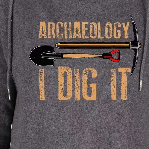 Funny Archaeology For Women Artifact Archaeologist Womens Funnel Neck Pullover Hood