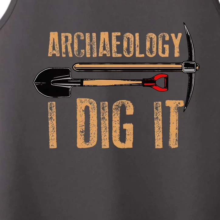 Funny Archaeology For Women Artifact Archaeologist Performance Tank