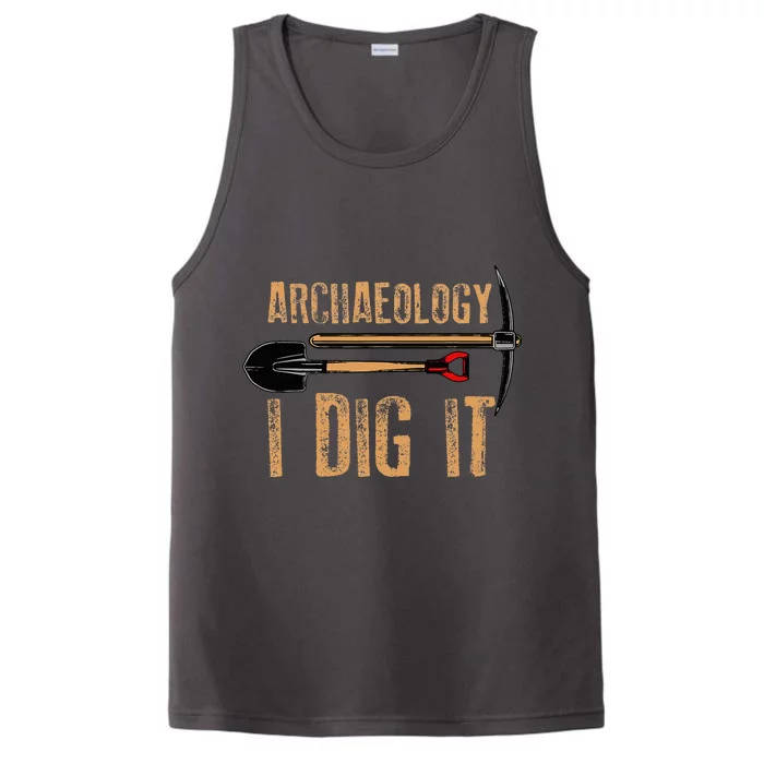 Funny Archaeology For Women Artifact Archaeologist Performance Tank