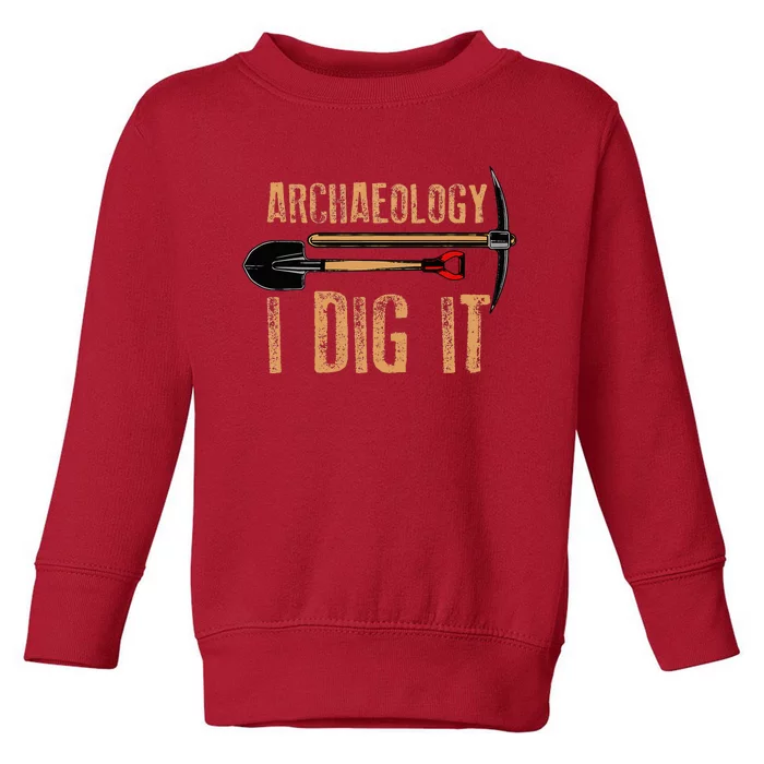 Funny Archaeology For Women Artifact Archaeologist Toddler Sweatshirt