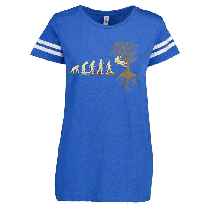 Funny Arborist Enza Ladies Jersey Football T-Shirt