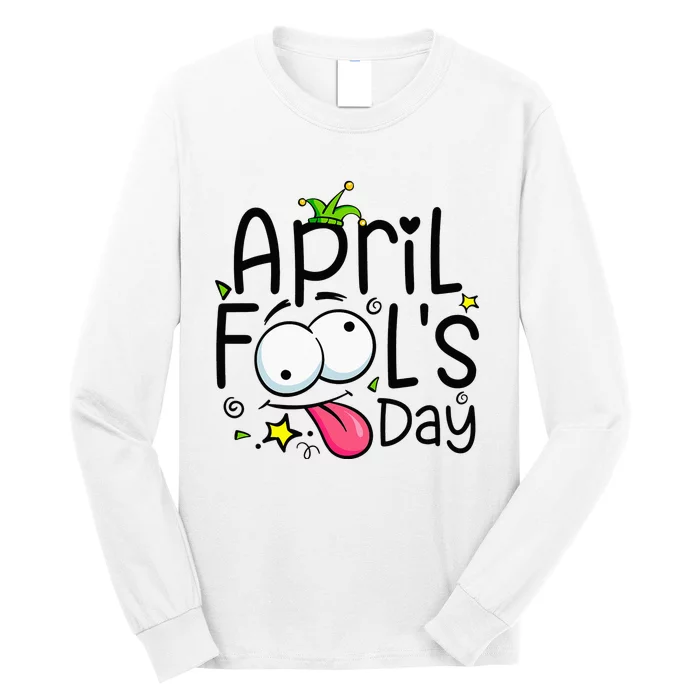 Funny April Fools Day 1st April Jokes Happy April Fools Day Long Sleeve Shirt