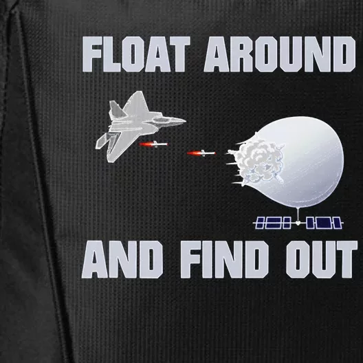 Float Around Find Out City Backpack