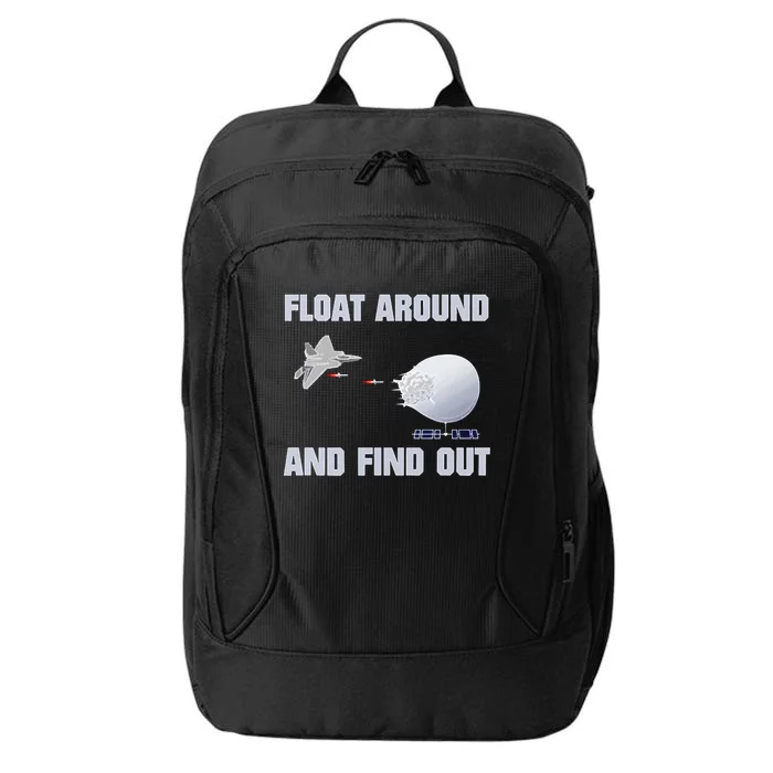 Float Around Find Out City Backpack