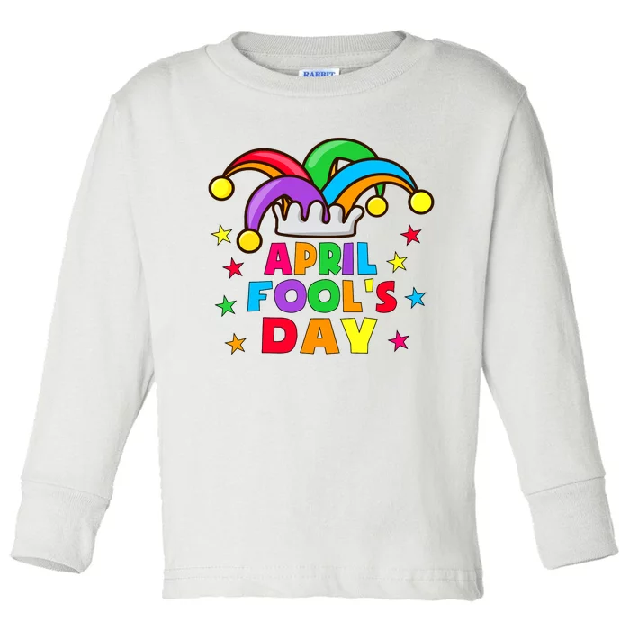 Funny April Fools Day Pranks Kit 1st April Jokes Adults Toddler Long Sleeve Shirt