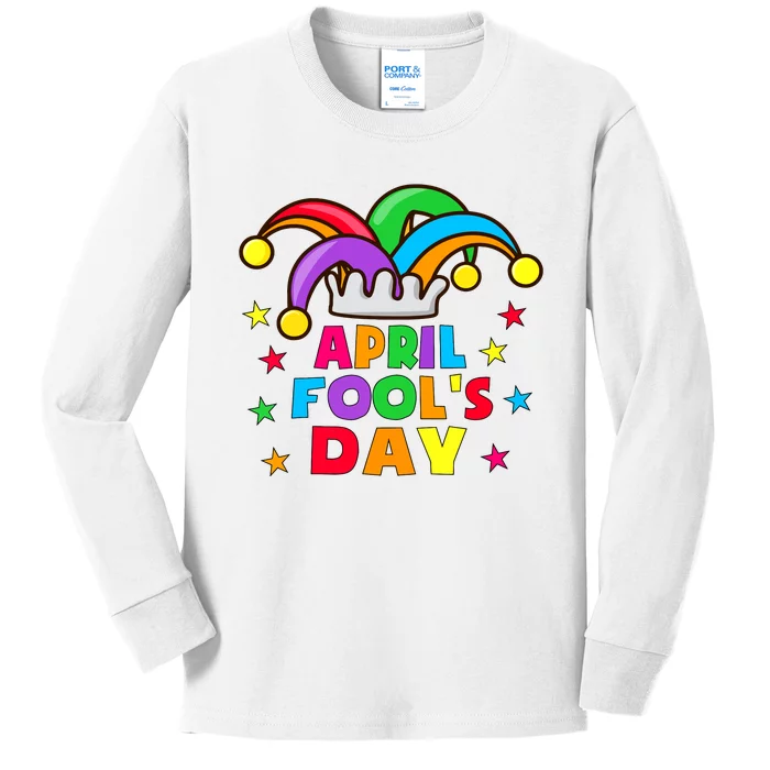 Funny April Fools Day Pranks Kit 1st April Jokes Adults Kids Long Sleeve Shirt