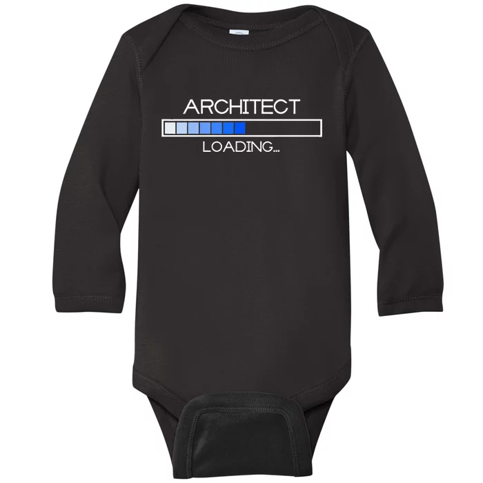 Future Architect Funny Architecture University Graduation Baby Long Sleeve Bodysuit