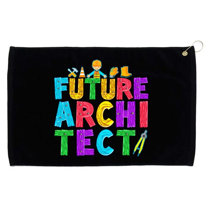 Future Architect Grommeted Golf Towel