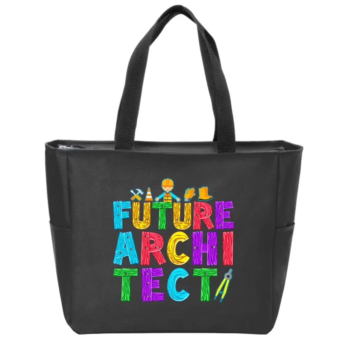 Future Architect Zip Tote Bag