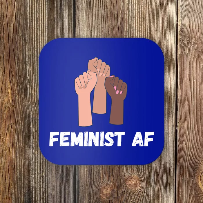 Feminist Af Feminist Gift Coaster