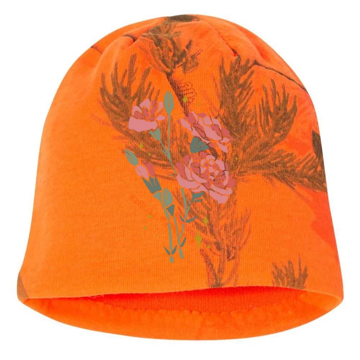 Flower Art Kati - Camo Knit Beanie