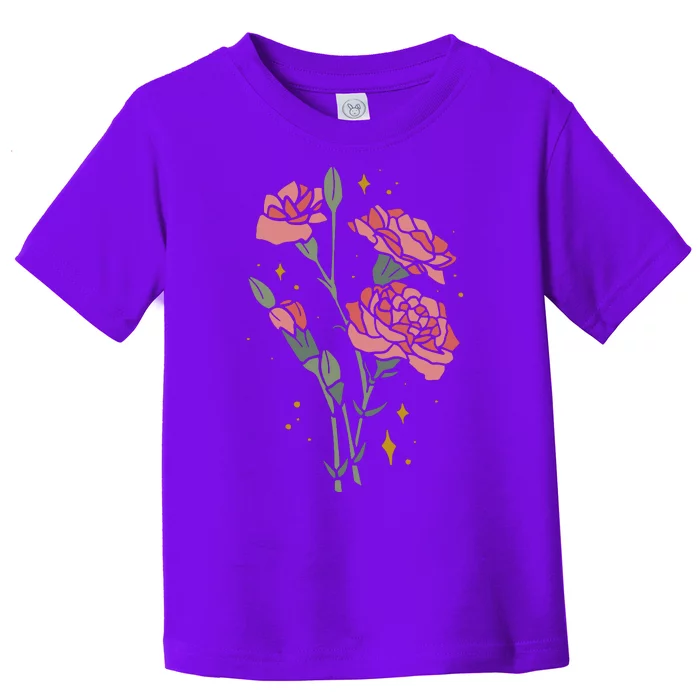 Flower Art Toddler T-Shirt