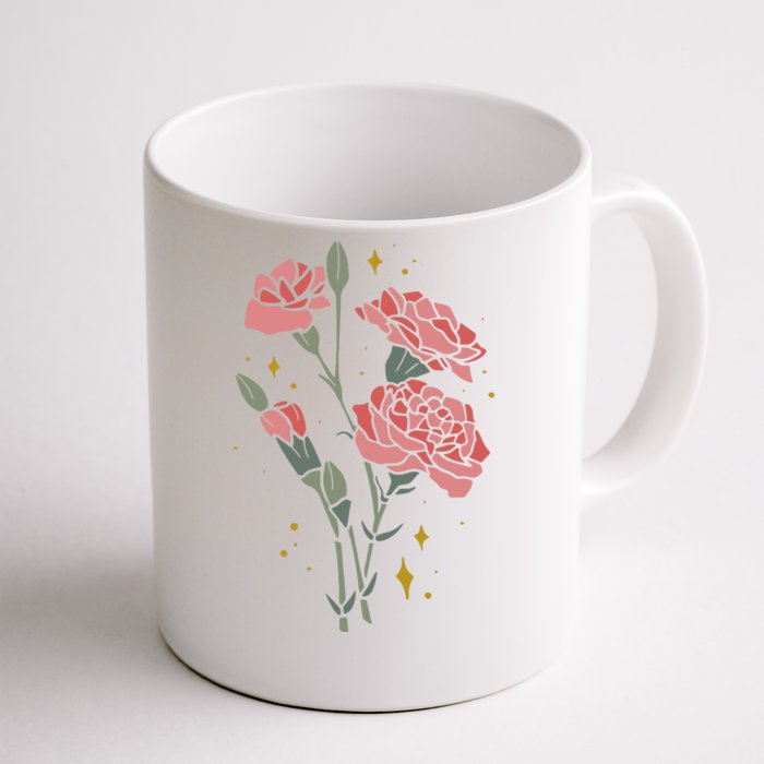 Flower Art Front & Back Coffee Mug