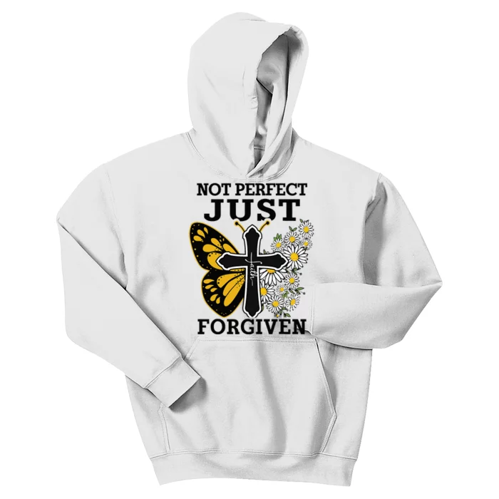 Forgiven and Funny Christian  for Jesus Lovers Kids Hoodie