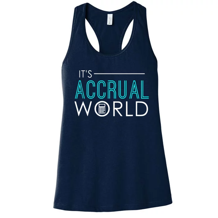 Funny Accounting Women's Racerback Tank