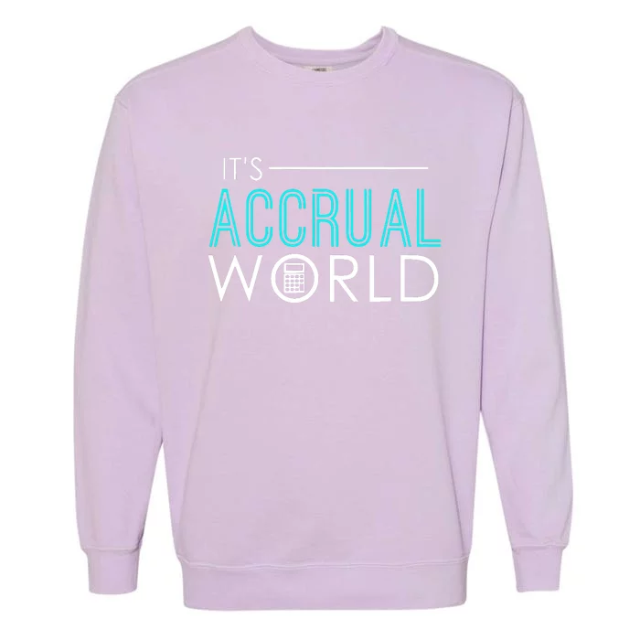 Funny Accounting Garment-Dyed Sweatshirt