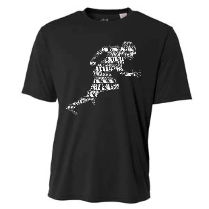 Football American Football Cooling Performance Crew T-Shirt