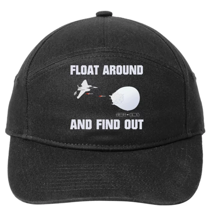 Float Around Find Out 7-Panel Snapback Hat