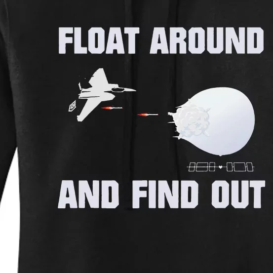 Float Around Find Out Women's Pullover Hoodie