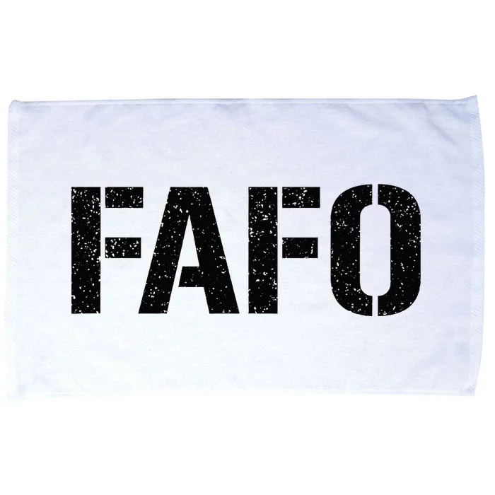 FAFO ACRONYM Microfiber Hand Towel