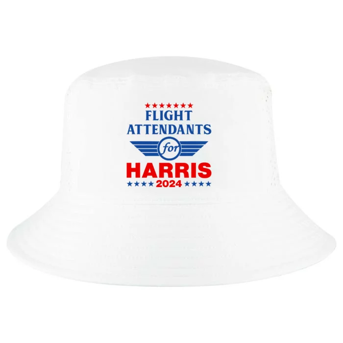 Flight Attendants For Kamala Harris 2024 Cool Comfort Performance Bucket Hat