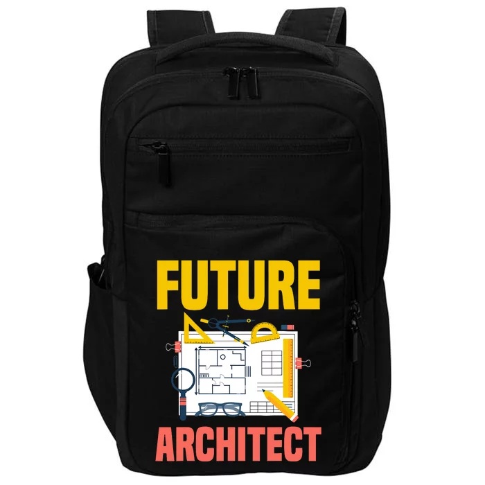 Future Architect Funny Architecture Architect Impact Tech Backpack